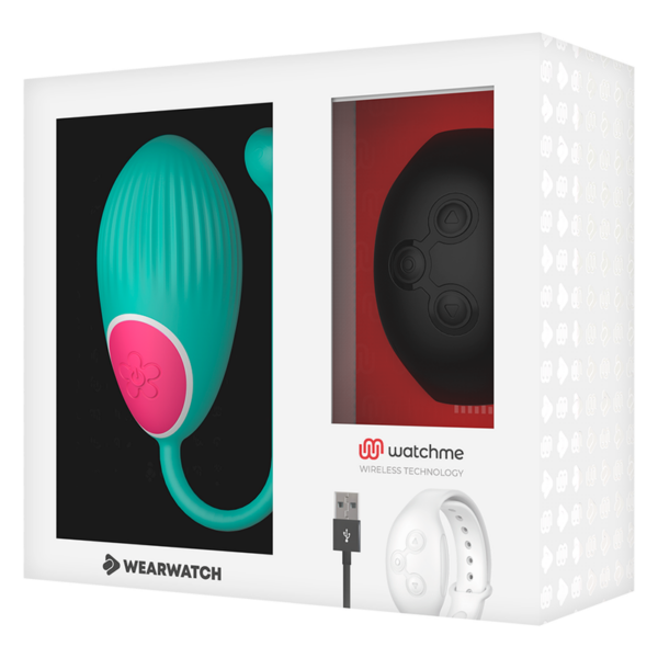 Wearwatch huevo control remoto technology watchme agua marina / azabache