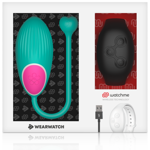 Wearwatch huevo control remoto technology watchme agua marina / azabache