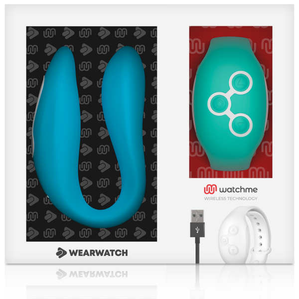 Wearwatch vibrador dual technology watchme a?il /agua marina