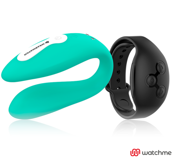 Wearwatch vibrador dual technology watchme aguamarina / azabache