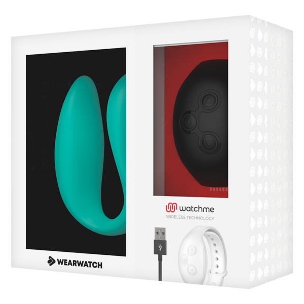 Wearwatch vibrador dual technology watchme aguamarina / azabache