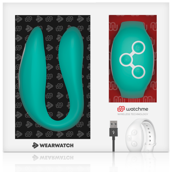 Wearwatch vibrador dual technology watchme light green