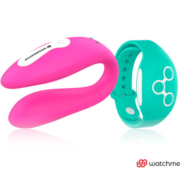 Wearwatch vibrador dual technology watchme fucsia / agua marina