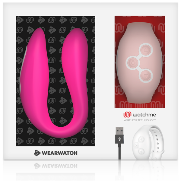 Wearwatch vibrador dual technology watchme fucsia / rosoral