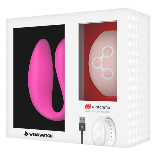 Wearwatch vibrador dual technology watchme fucsia / rosoral