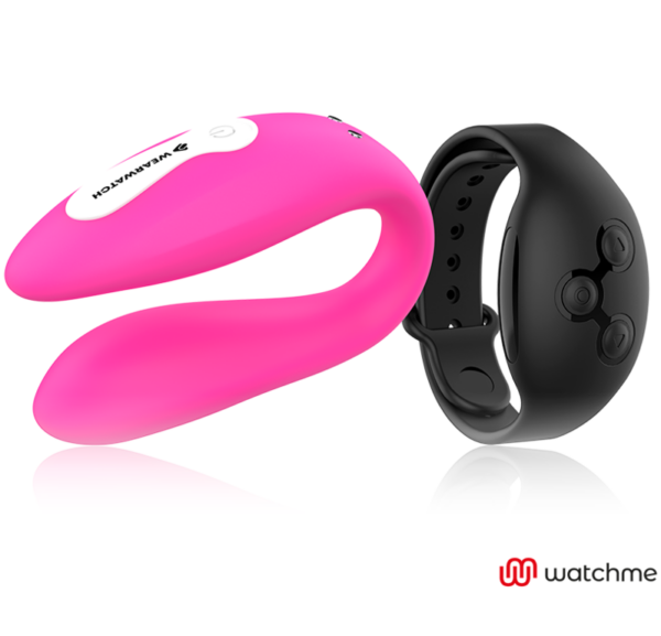 Wearwatch vibrador dual technology watchme fucsia /azabache