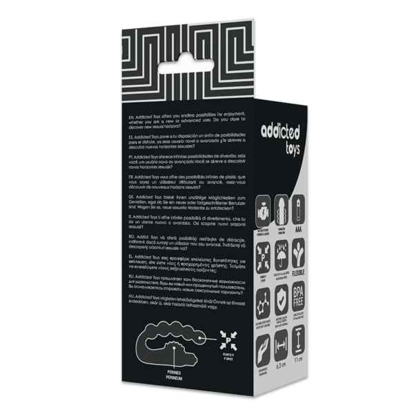 Addicted toys masajeador anal prostatico con vibraci?n