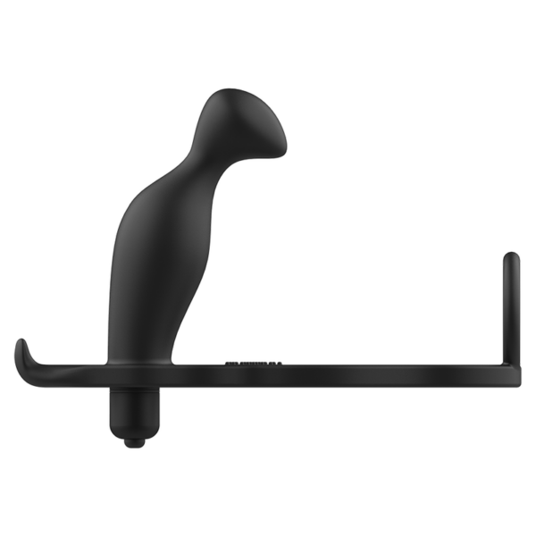 Addicted toys  plug anal con anillo silicona negro