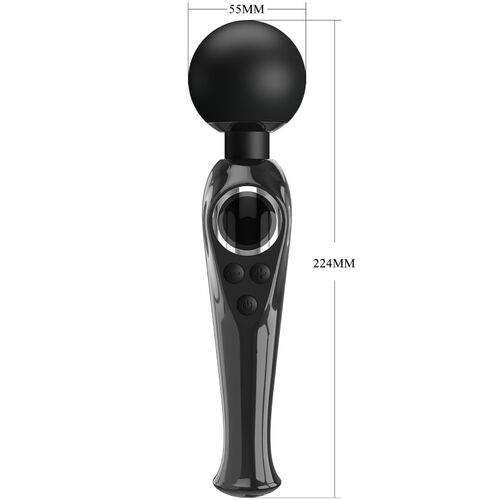SKYLER VIBRADOR WAND NEGRO